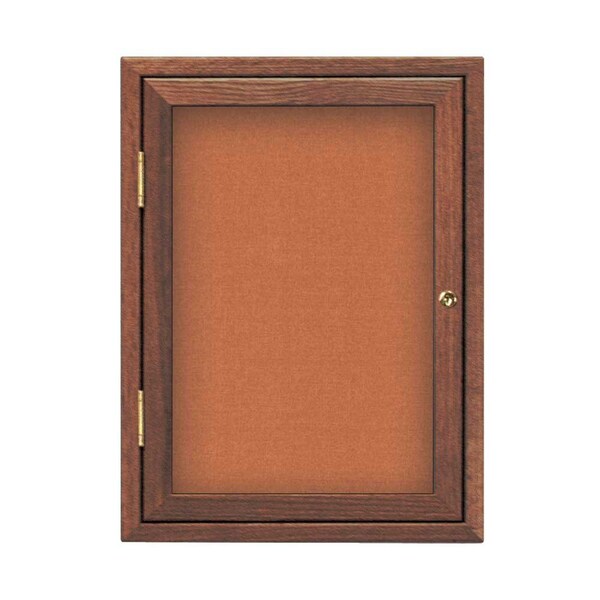 Sliding Glass Door Radius Letterboard, Hdr, 72"x48", Bronze/Black